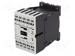 Contactor: 4-pole; NO x4; 24VDC; 4A; DIN; DILA-40; spring clamps