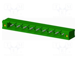 Connector: pluggable terminal block; socket; male; angled 90°