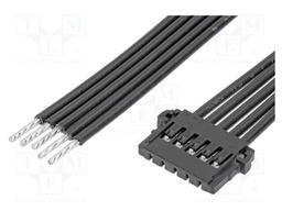 Connector: wire-board; PIN: 5; Plating: gold-plated; female; 2mm