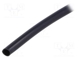 Insulating tube; PVC; black; -20÷125°C; Øint: 8mm; L: 300m; UL94V-0