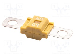 Fuse: fuse; 60A; 58VDC; automotive; 41mm; M6 screw; 41x12mm