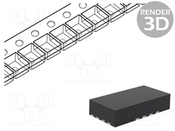 IC: digital; 3-state,4bit,transceiver,translator; Ch: 1; CMOS,TTL