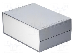 Enclosure: with panel; X: 260mm; Y: 180mm; Z: 105mm; ABS; dark grey