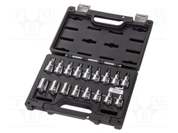 Wrenches set; Torx® socket,socket spanner,Torx®; Mounting: 1/2"