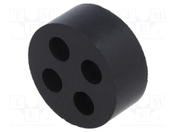 Insert for gland; with metric thread; Size: M40; IP54; Holes no: 4