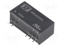 Converter: DC/DC; 1W; Uin: 18÷36V; 24VDC; Iout: 42mA; SIP; 4g; 650kHz