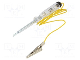 Voltage tester; 6÷24VDC