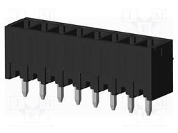 Connector: pluggable terminal block; socket; male; on PCBs