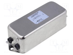 Filter: anti-interference; one-phase; 250VAC; Cx: 1uF; Cy: 4.7nF
