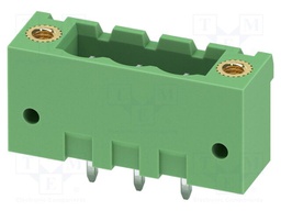 PCB headers, nominal cross section: 2.5 mm?, color: green, n