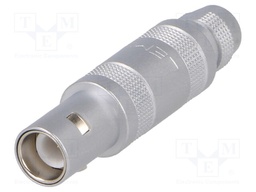 Connector: coaxial; Series: 0S; plug; male; soldering; for cable