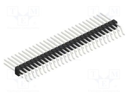 Connector: pin strips; pin header; male; PIN: 56; 2.54mm; SMT; 2x28