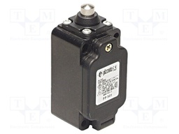 Limit switch; pin plunger Ø10mm; NO + NC; 10A; max.500VAC; PG13,5
