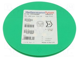 Markers for cables and wires; Label symbol: Z; 2÷5mm; PVC; yellow