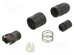 Connector: circular; HR30; Locking: push-pull; plug; male; 2A; PIN: 6