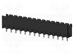 Connector: pluggable terminal block; socket; male; on PCBs