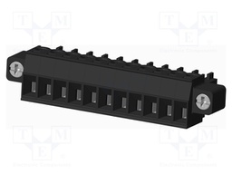 Connector: pluggable terminal block; plug; female; straight; 300V