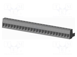 Connector: pluggable terminal block; plug; female; straight; grey