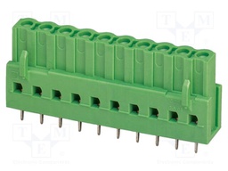PCB headers, nominal cross section: 2.5 mm?, color: green, n