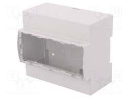 Enclosure: for computer; ARDUINO UNO; ABS; grey; X: 106.3mm; Z: 62mm