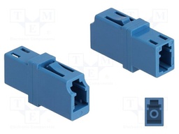Fiber optic coupler; blue; single mode (SM),simplex; -40÷85°C