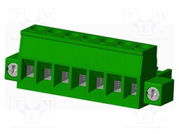 Connector: pluggable terminal block; plug; female; straight; 12A