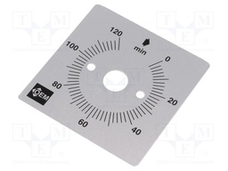 Scale for mechanical timer; Application: MI2R