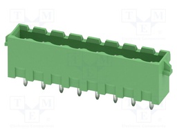 PCB headers, nominal cross section: 2.5 mm?, color: green, n