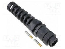 connector IP67 Power Bayonet 2pos Socket