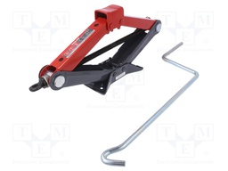 Scissors car jack; 1000kg; Hmin: 88mm; Hmax: 370mm