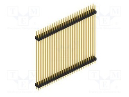 Connector: pin strips; pin header; male; PIN: 52; 2.54mm; THT; 2x26