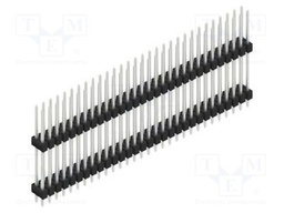 Connector: pin strips; pin header; male; PIN: 60; 2.54mm; THT; 2x30
