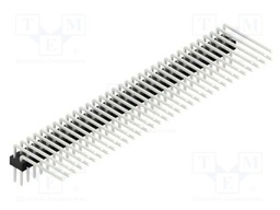 Connector: pin strips; pin header; male; PIN: 66; 2.54mm; THT; 2x33