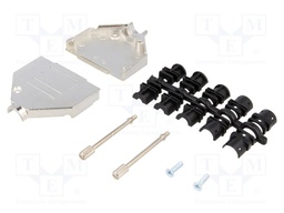 Enclosure: for D-Sub connectors; D-Sub 25pin,D-Sub HD 44pin