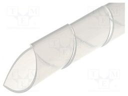 Spiral wrapping; ØBundle : 9÷32mm; polyetylene; natural; L: 10m