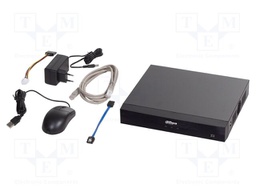 Video recorder; 260x232.5x47.6mm; black; -10÷55°C; Ch: 4