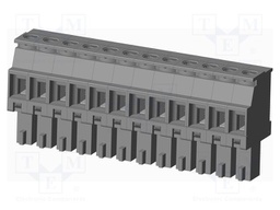 Connector: pluggable terminal block; plug; female; angled 90°