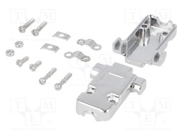 Enclosure: for D-Sub connectors; D-Sub 9pin,D-Sub HD 15pin
