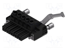 Pluggable terminal block