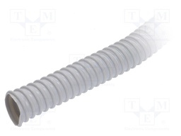 Protective tube; Conduit size: 25; PVC; grey; L: 30m; -5÷60°C