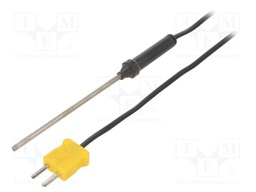 K-type temperature probe; -50÷750°C; Probe l: 80mm