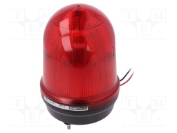 Signaller: lighting; flashing light,continuous light; red; IP65