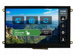 Display: TFT; 800x480; Illumin: LED; Window dimensions: 157x86.9mm