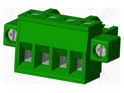 Connector: pluggable terminal block; plug; female; straight; 12A