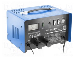 Charger: for rechargeable batteries; 12/24V; 26A; 40÷350Ah; IP20