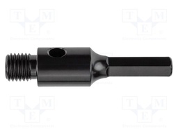 Hole saw adapter; hexagonal; Thread: M16