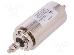 Filter: anti-interference; 250VAC; Cx: 2x 4,7uF; 100A; Ø55x117mm