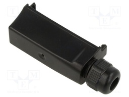 Protection terminal cover with gasket; IP65; 65.4x17.4x25.1mm