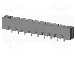 Connector: pluggable terminal block; socket; male; on PCBs