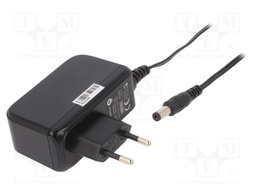 Power supply: switched-mode; constant voltage; 12VDC; 3A; 36W